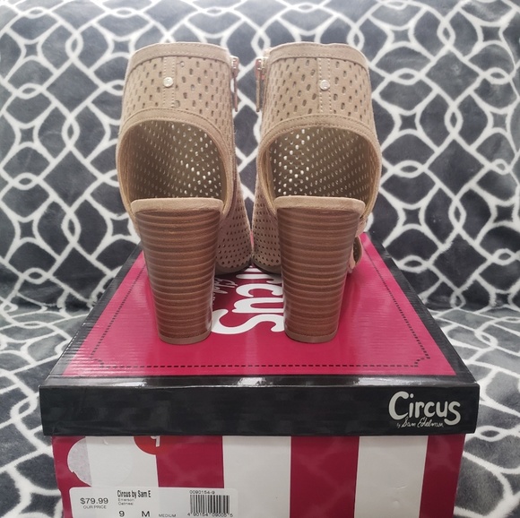 Peep Toe Booties Circus by Sam Edelman Emerson - Picture 5 of 8